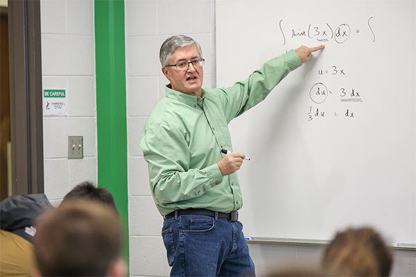 faculty member teaching