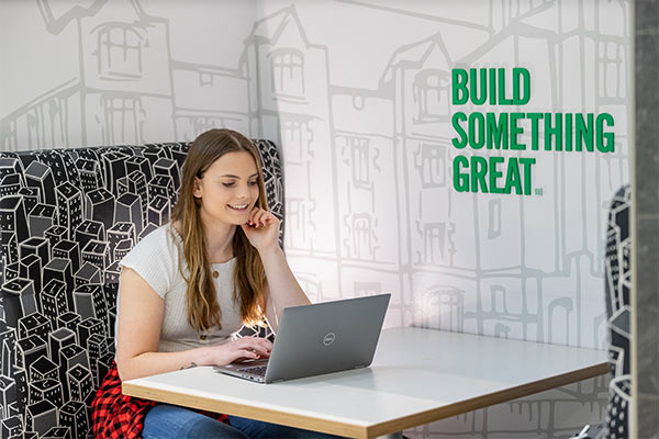 UND campus in the fall