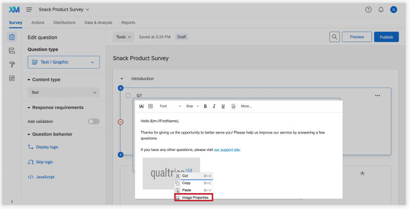 The Image Icon in the Rich Content Editor is shown.