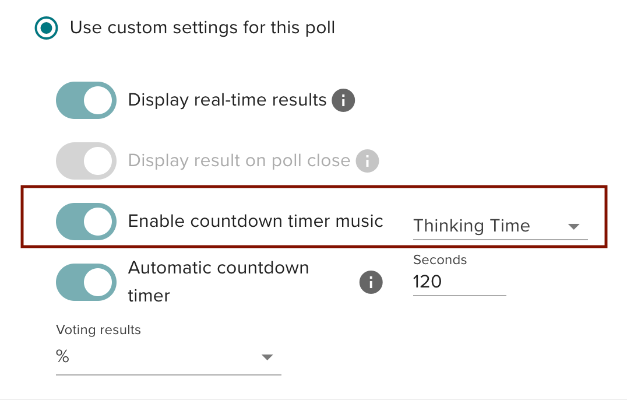 Disable the Countdown Timer in Vevox
