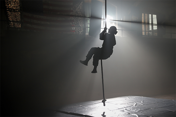 Air Force ROTC Chaning the Guard