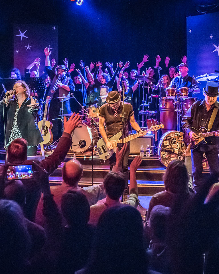 performance at Chester Fritz Performing Arts Center