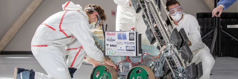 electrical engineering masters students in class