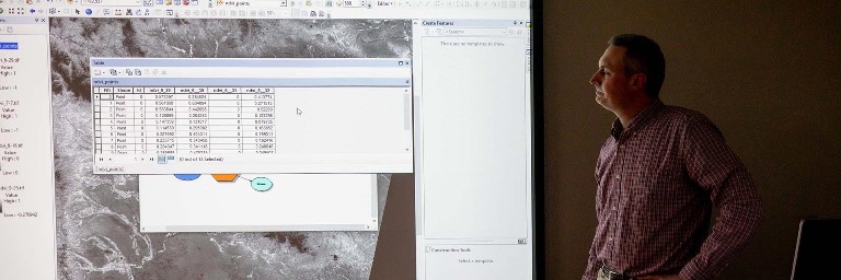 Geospatial technologies lesson in class