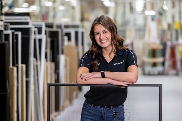 lauren cain at marvin windows