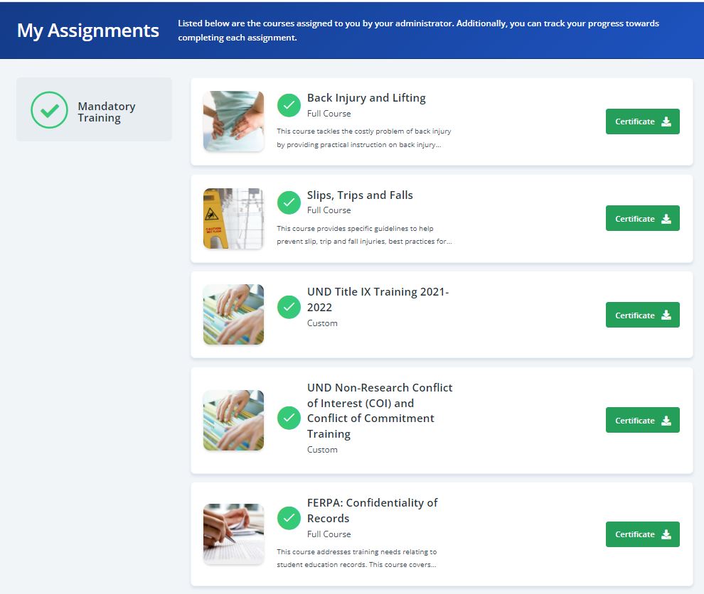 Vector Solutions My Assigments Screenshot