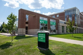 exterior of UND Housing and Residence Life Office