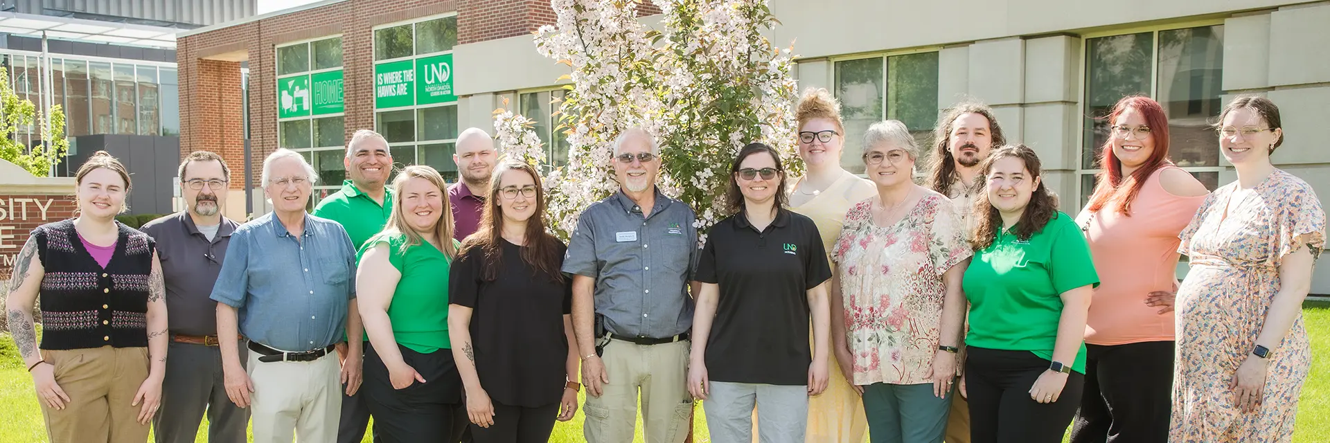 Housing Office full time staff group photo 2026
