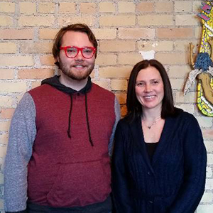 Daphne Pedersen and Jordan Jaeger