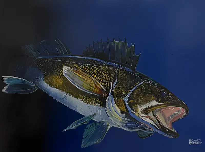 Great Depths Richard Rotzien artwork of a fish