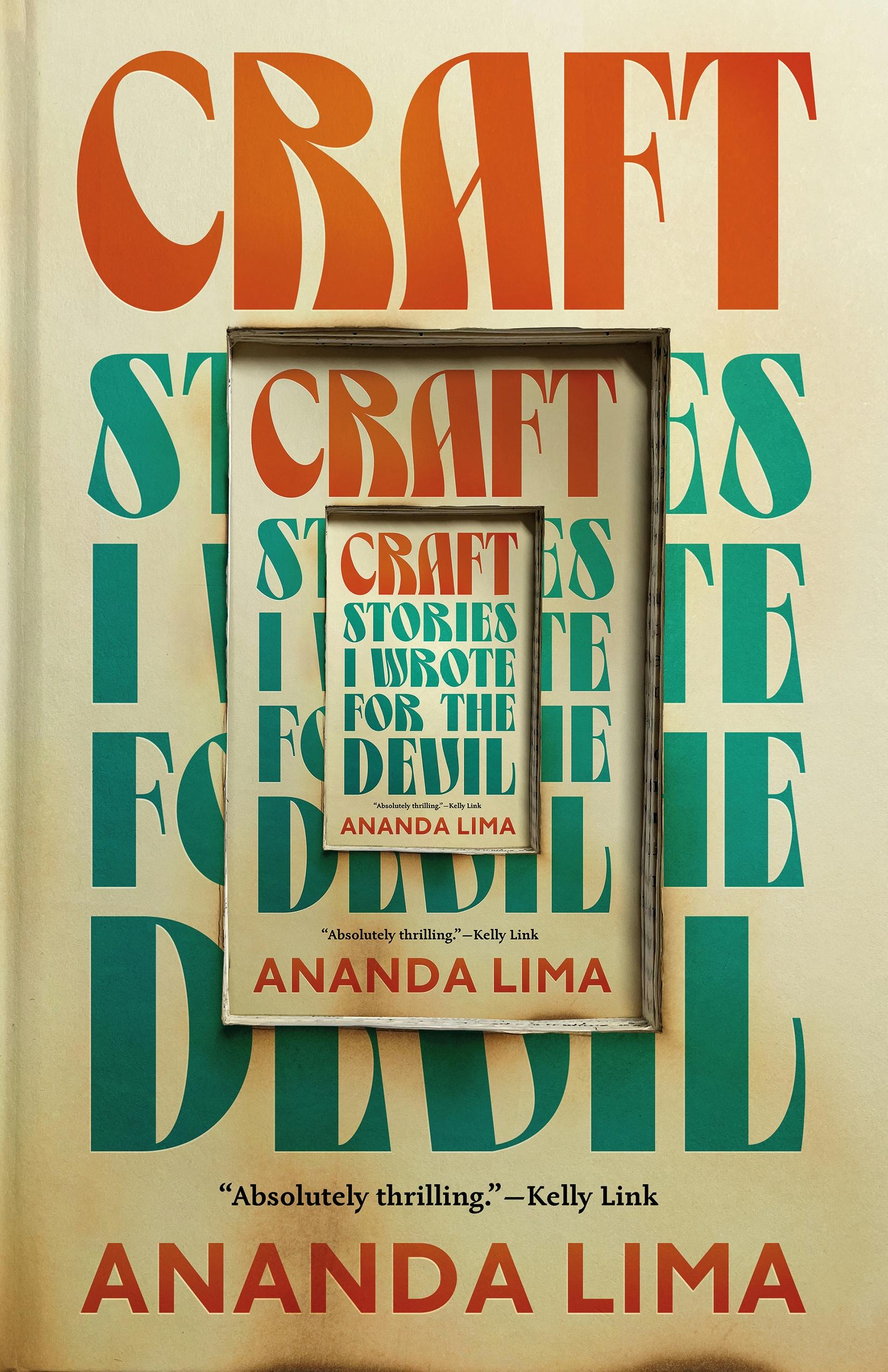 Thumbnail image depicting the hardcover edition of Craft, by Ananda Lima. The cover features a mise en abyme of the cover of Craft